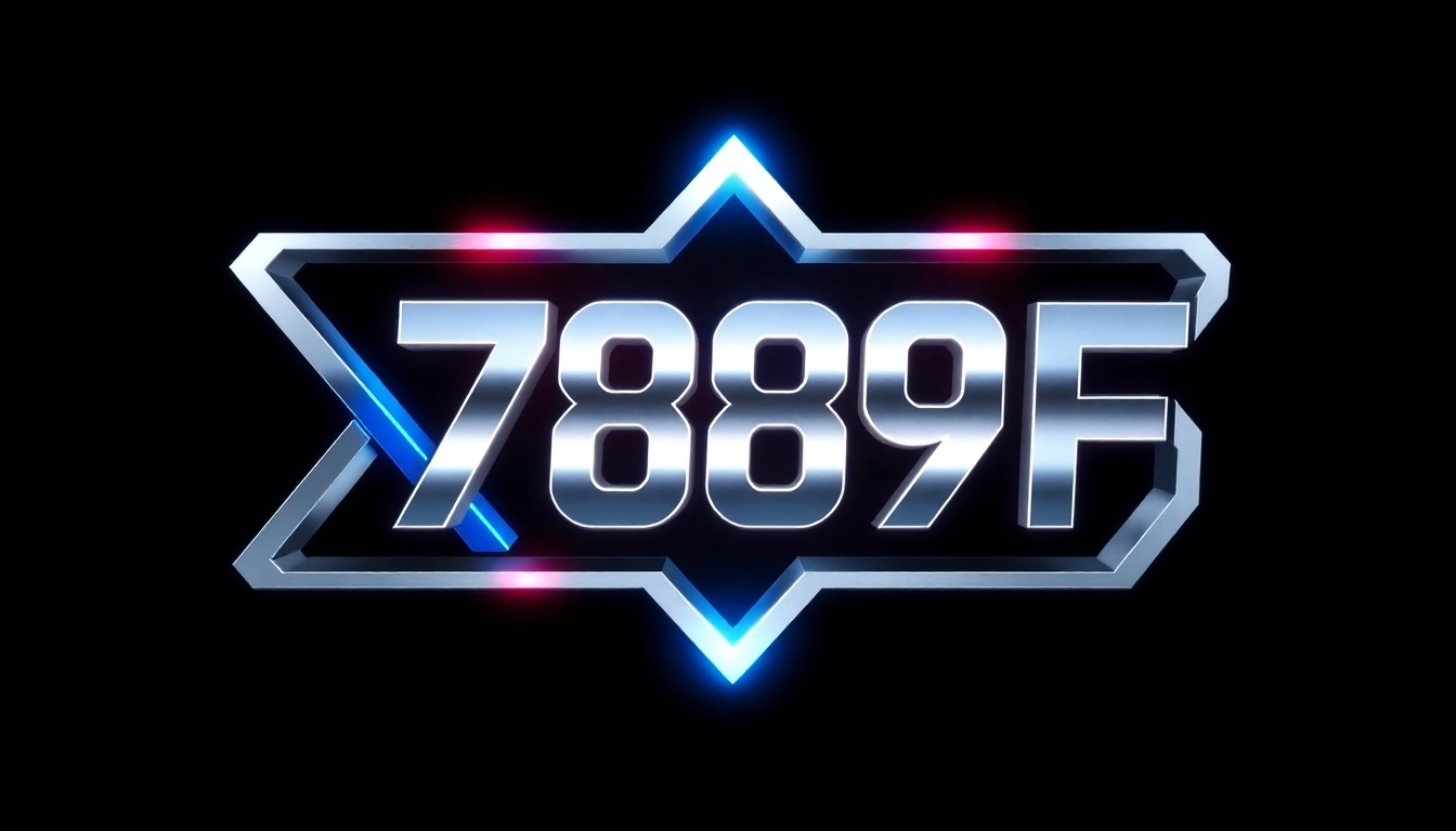 789F branding logo featuring modern design, bold colors, and sleek elements, emphasizing innovation and professionalism for online gaming and industrial services.
