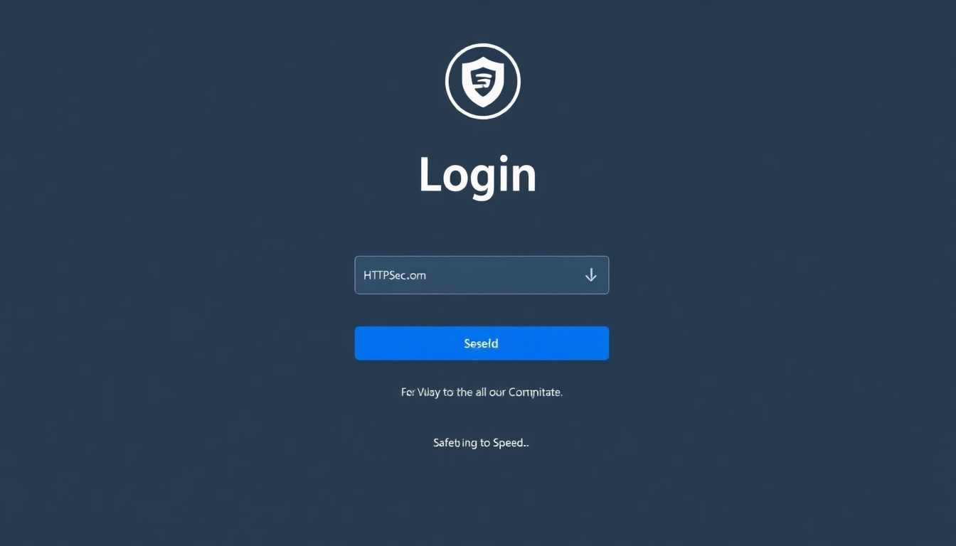 JP368 login process secured with HTTPS, showcasing login button and encryption icon for safe access.
