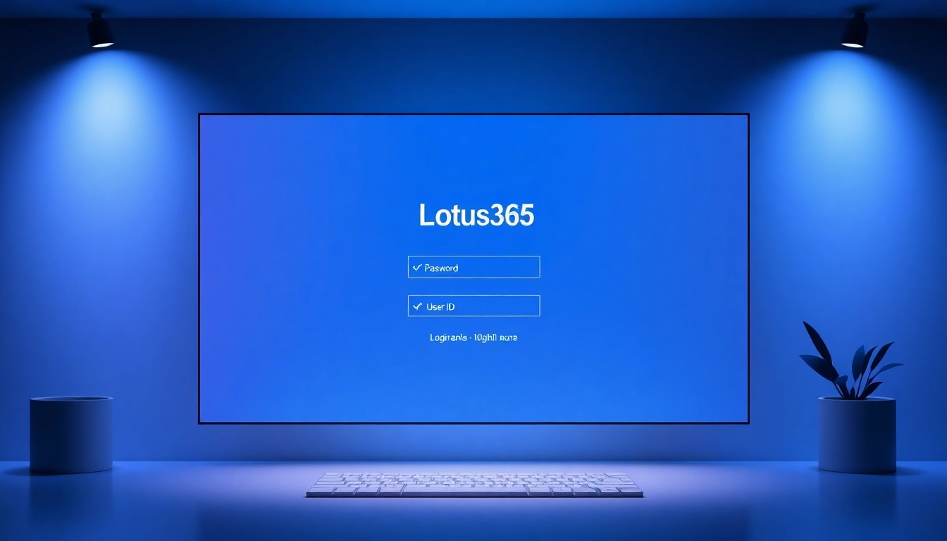 Lotus365 user dashboard showcasing password change and user ID management for secure account access and safety