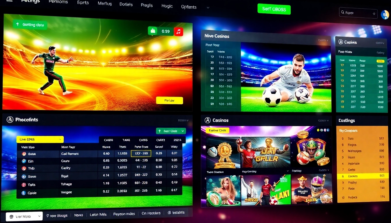 Reddybook’s online betting platform showcasing live sports and casino games in a user-friendly environment.