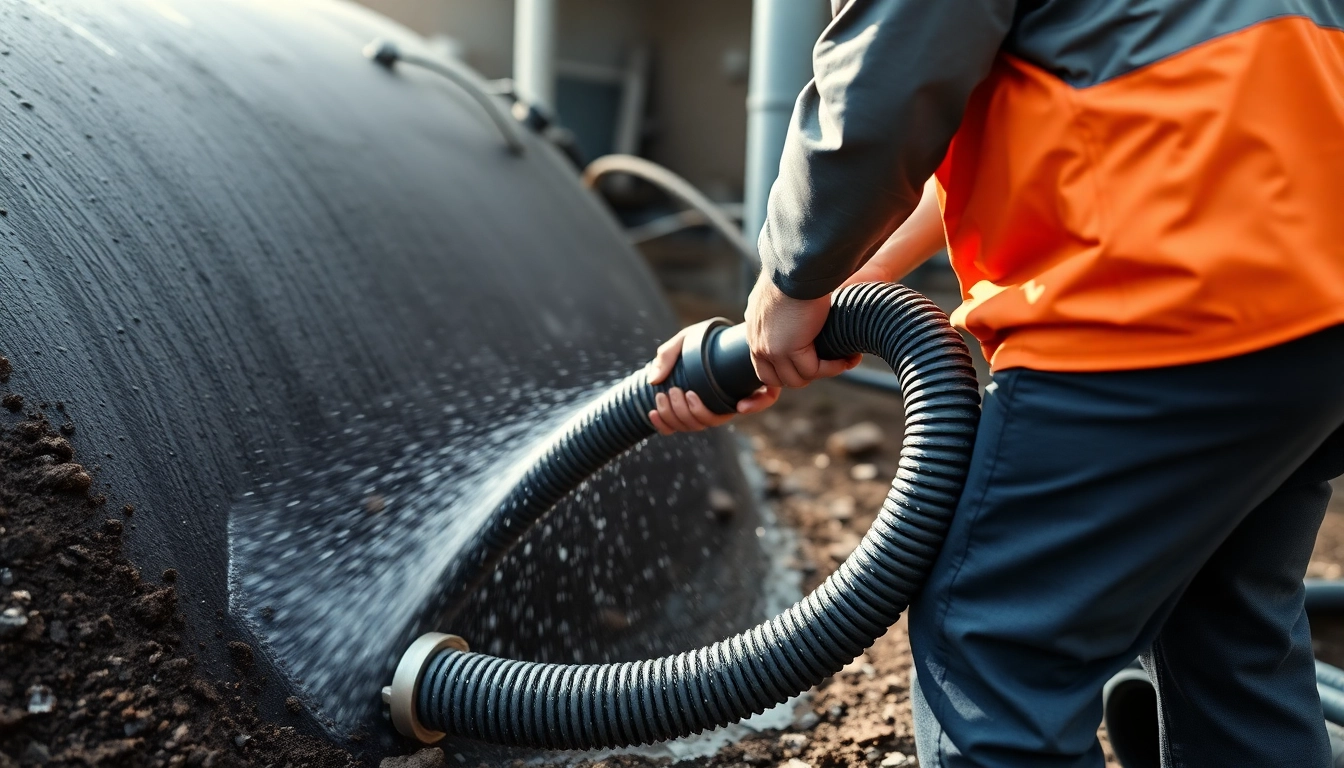 Experienced team providing reliable for efficient waste removal and tank cleaning services