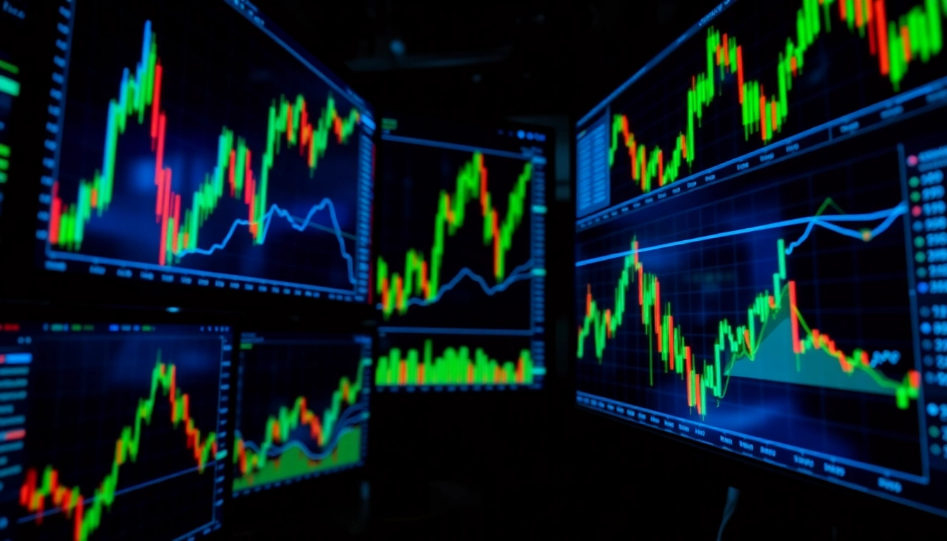 Trading view platform showcasing detailed market charts and analysis tools for traders and investors
